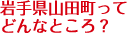 岩手県山田町ってどんなところ？
